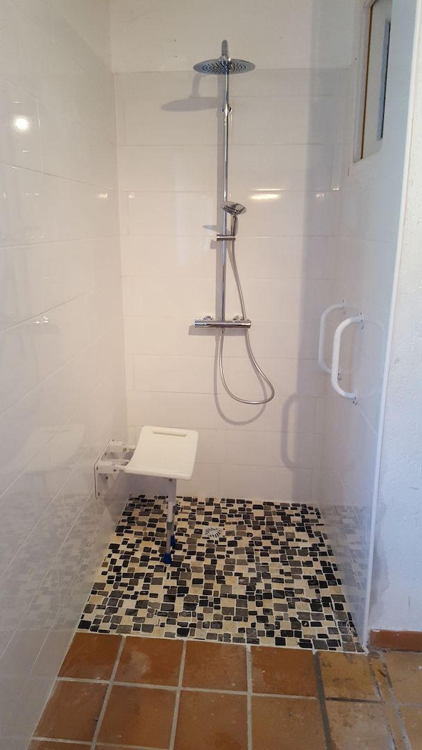 Installation d'une douche à la place d'une baignoire